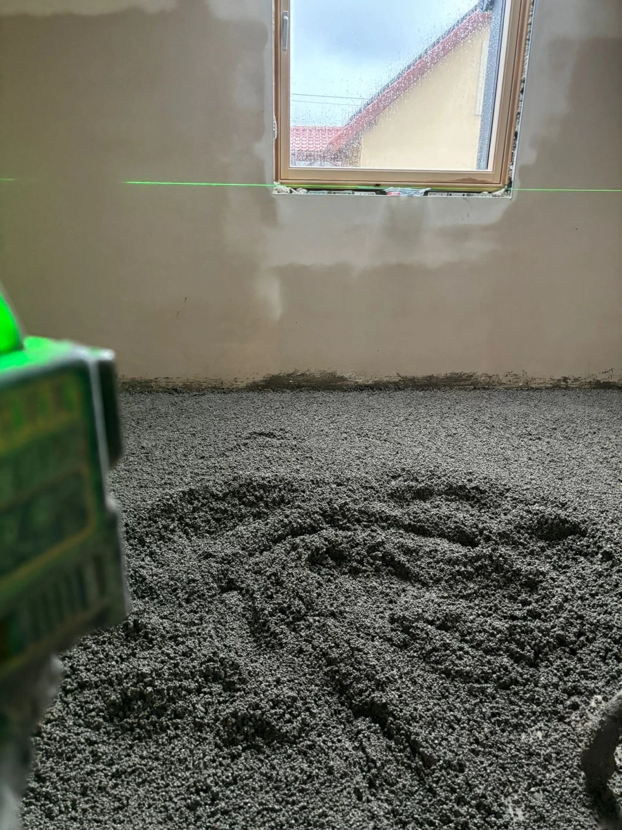 Realizacja wylewek pogłogowych betonowych maszynowo w inwestycji w mieście Pszczyna