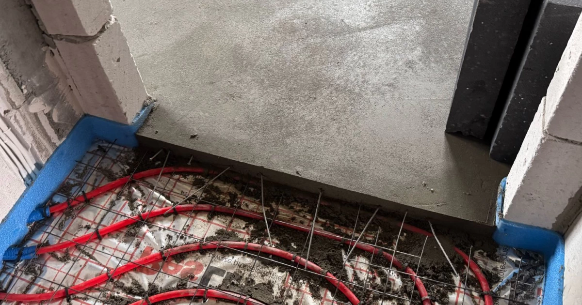 Wylewki betonowe pod ogrzewanie podłogowe Żywiec
